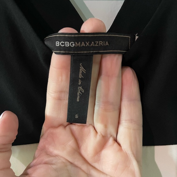 BCBG white and black tank. - Picture 4 of 4